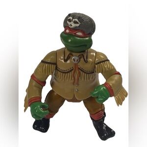 Teenage Mutant Ninja Turtles Sewer Scout Raph Wacky Wild West Figure Playmates